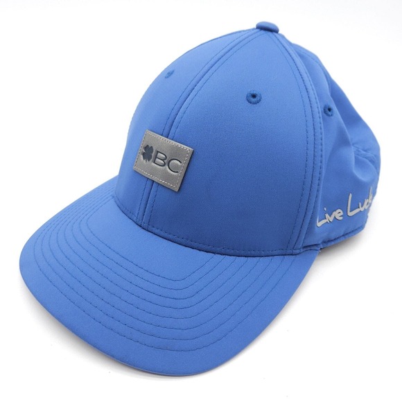 Black Clover Golf Strapback SAMPLE Hat Adjustable Flexfit Tech‎ Ball Cap Blue - Picture 1 of 8